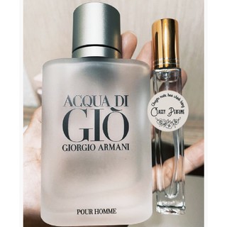[ Mẫu thử ] Nước Hoa Nam Gior.gio Armani Acqua Di Giò EDT - Giò Trắng chiết 10ml