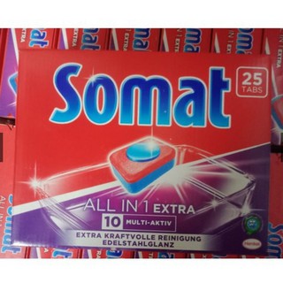 Viên rửa bát Somat 25 viên ( Đức )
