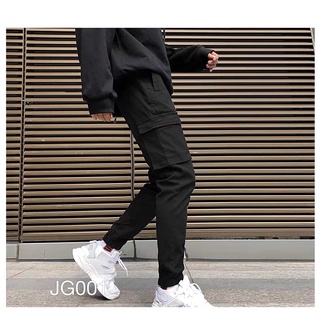 Jg001 - quần jogger kaki túi hộp