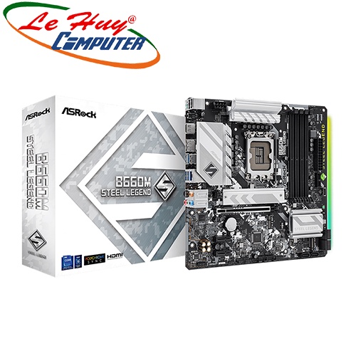 Bo mạch chủ Mainboard ASROCK B660M Steel Legend DDR4