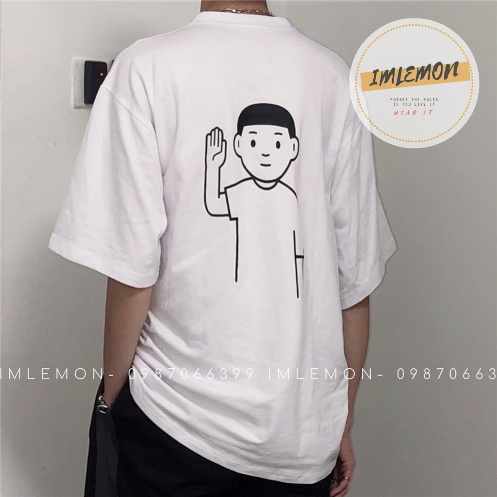 Áo Thun Tay Lỡ Nam Nữ Couple - Team - Unisex - IN HÌNH SIÊU DỄ THƯƠNG