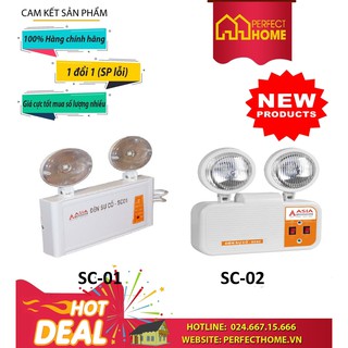 BÃO SALE {Hàng chính hãng} Đèn led sự cố Asia SC-01 , SC-02 Công suất 3W