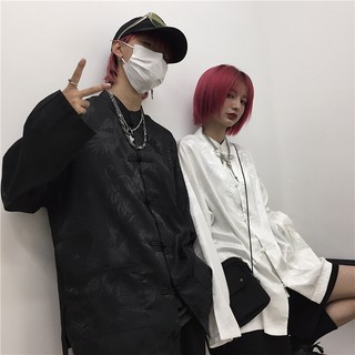 Áo sơ mi ulzzang cổ tàu