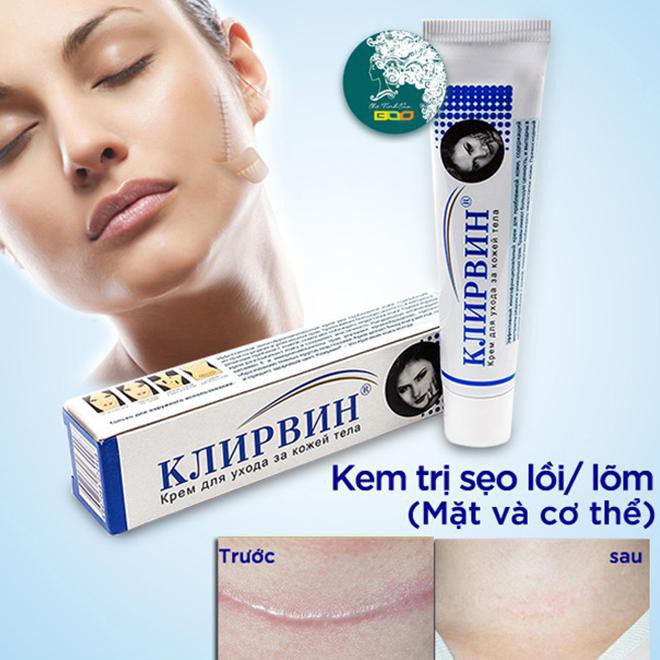 Kem Mờ Sẹo Klirvin Nga tác dụng nhanh