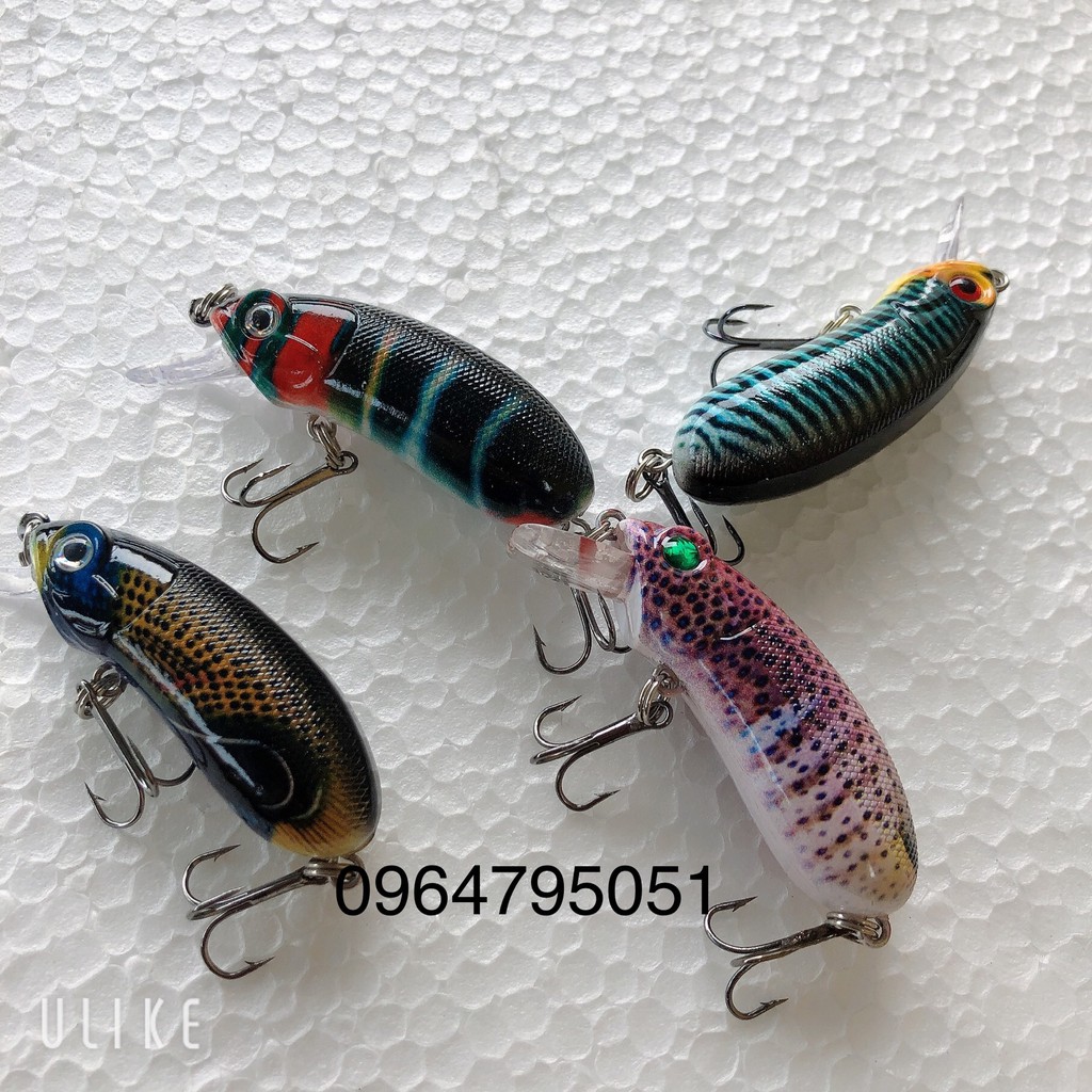 Mồi câu cá chuyên nghiệp , CÂU LURE CC50 sản phẩm tốt 68