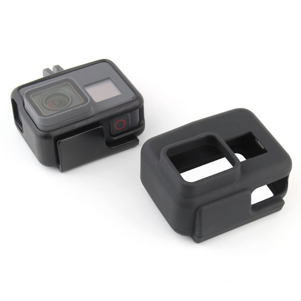 Silicone Vỏ Silicon Mềm Bảo Vệ Cho Máy Ảnh Gopro Hero 7 / 6 / 5 Đen