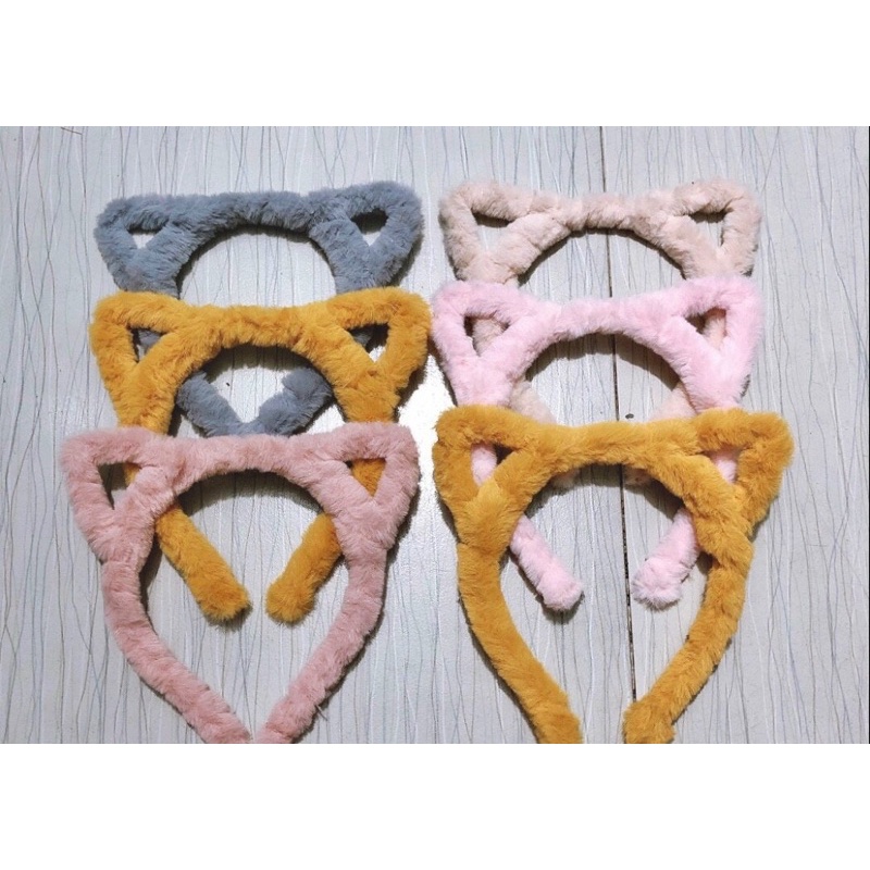 Băng đô cài tóc tạo hình tai mèo dễ thương thời trang