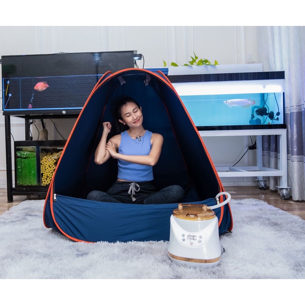 Lều Xông Hơi Tại Nhà Và Máy Xông Hơi Toàn Thân, Z1000 Dung Tích 3L Cao Cấp PTY HOUSE - Sử Dụng Cho Bà Bầu, Gia Đinh