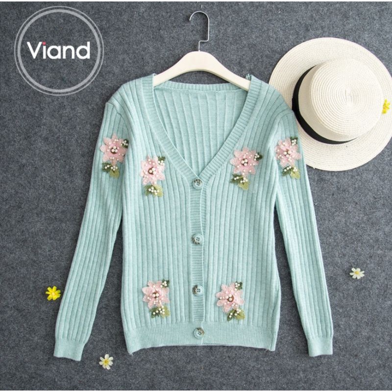 Áo len Cardigan Áo khoác nữ phong cách thời trang Hàn Quốc thời trang cam kết mẫu đẹp mới nhất năm 2022