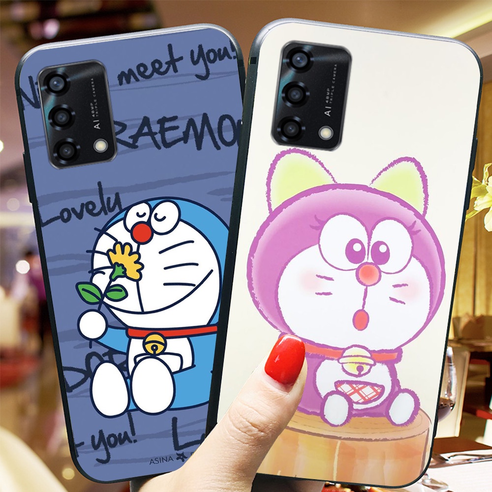 Ốp lưng điện thoại oppo a74 / oppo a94 / oppo a95 doraemon tinh nghich dễ thương