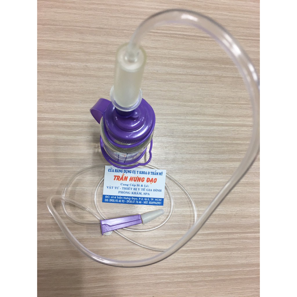 Bộ súc ruột bằng thủy tinh