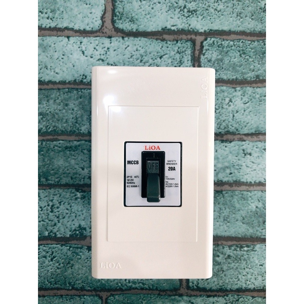 Aptomat, Át Khối Lioa, Vỏ aptomat, Mặt che aptomat