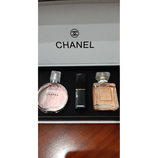 HỘP QUÀ NH CHANEL 3 MÓN