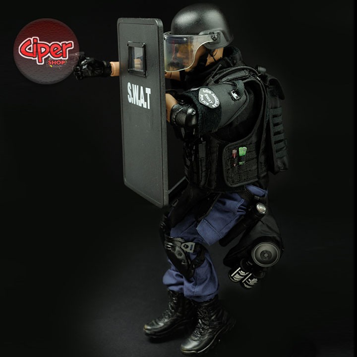 Mô hình Figure Lính Đặc Nhiệm Swat 1/6 - Shield Player NX03