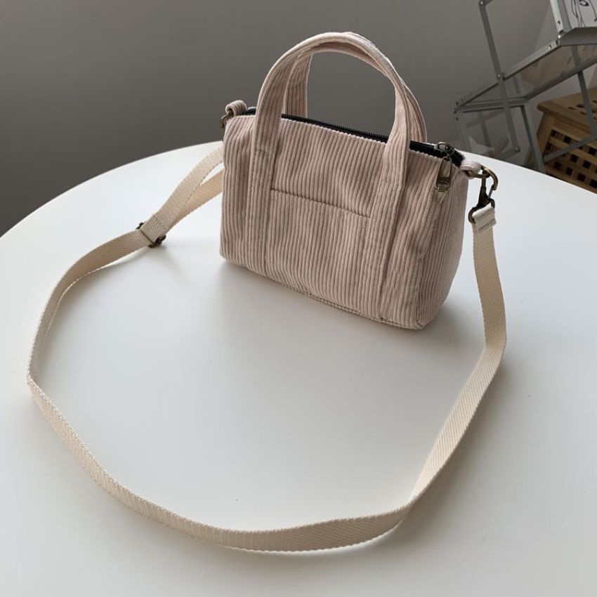 Túi xách nữ túi đeo chéo nữ mini chất nhung tăm đẹp đi chơi đi du lịch cao cấp thời trang hàn quốc dễ thương giá rẻ LATI