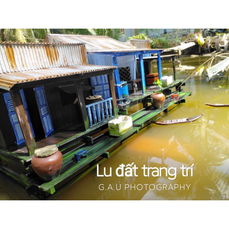Lu đất trang trí cưng xỉu | phụ kiện hòn non bộ | để bàn trang trí