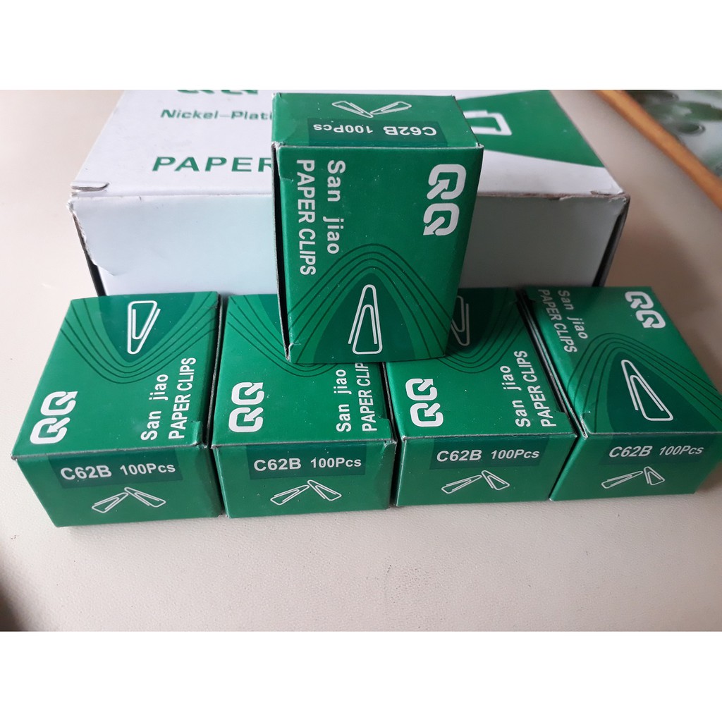 Kẹp giấy C62 - Kẹp giấy Nickel Plating