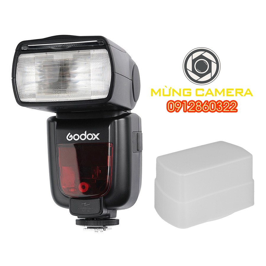 Cốc tản sáng cho đèn Flash Godox V860II  Godox V860III Godox TT685 Canon 580EX