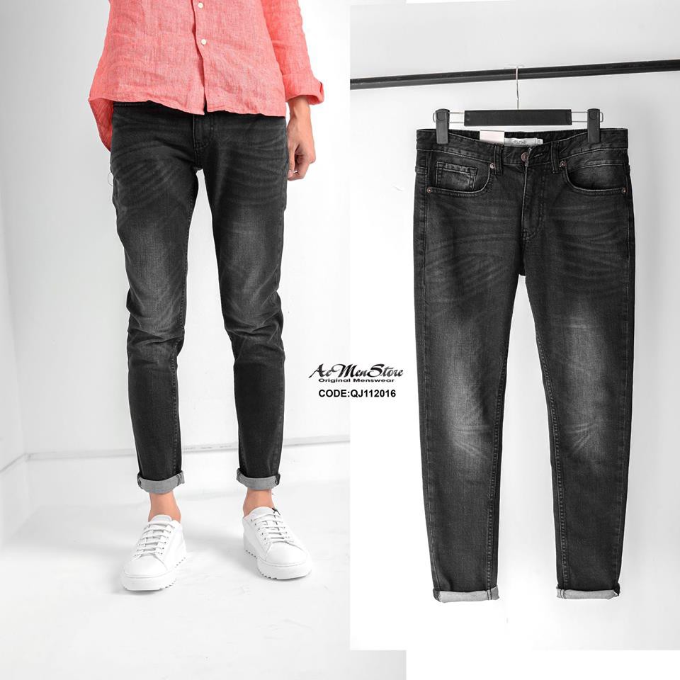 Quần jean nam rách skinny của Routine