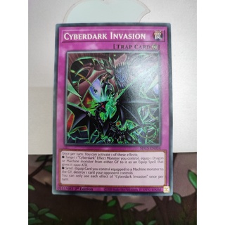[Yugioh Funny Shop] 1 lá thẻ bài Cyberdark Invasion - SDCS-EN034 - Common 1st Edition