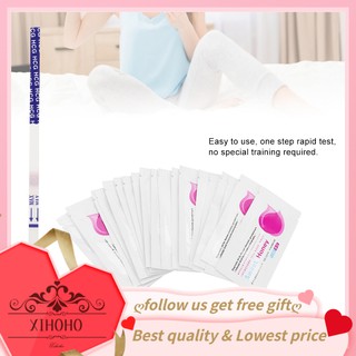 Xihoho [Xihoho]20 Que thử thai sớm Máy thử nước tiểu HCG Hiển thị nhanh cho phụ nữ Nữ