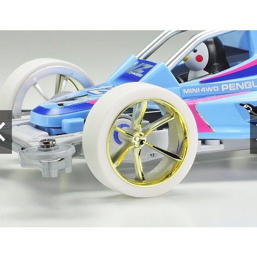 Mô hình xe đua lắp ráp chạy bằng pin MINI 4WD PENGUIN RACER [] 95570 TAMIYA