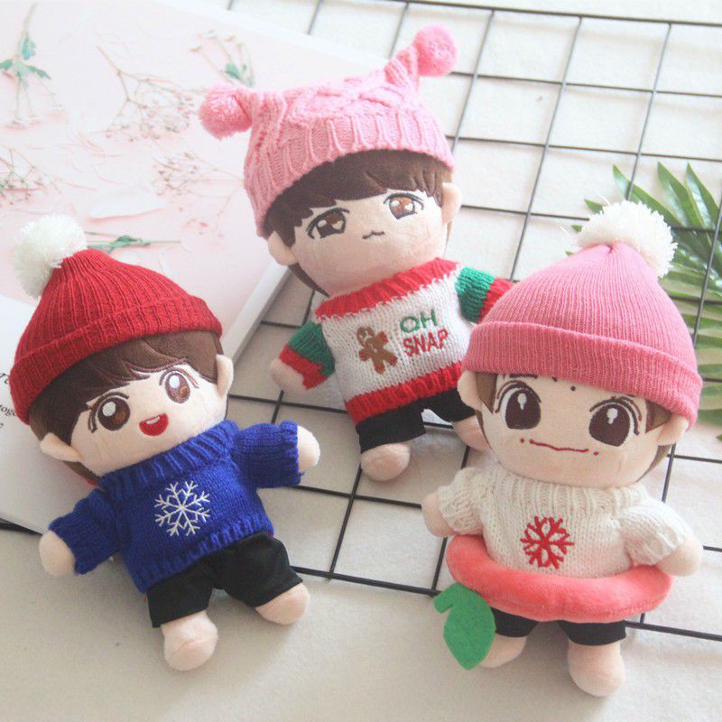 2022 BTS Doll JungKook JIMIN SUGA RM JIN JHOPE V Plush Toy Kids Gift for Fans Collection