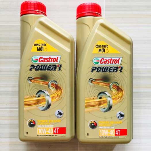 DẦU NHỚT XE SỐ CASTROL POWER 10W40 1000ML (1 LÍT)