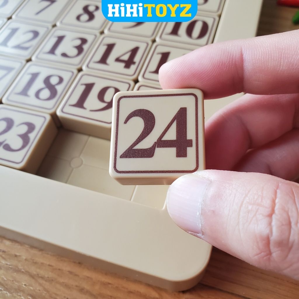 Klotski Bảng Trượt Số Nam Châm Từ Tính Cao Cấp cho bé, Đồ chơi thông minh phát triển tư duy bé 7 tuổi trở lên