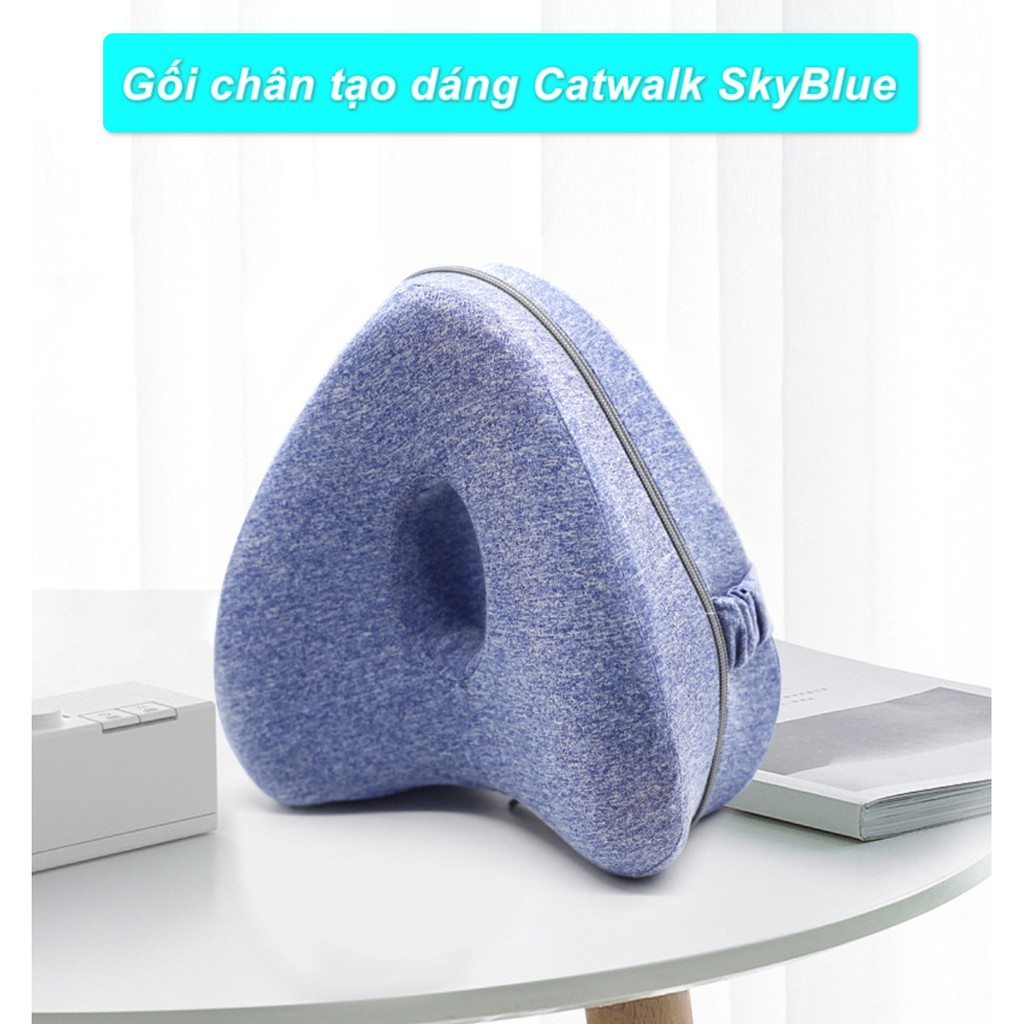 Gối chân tạo dáng Catwalk SkyBlue - Home and Garden