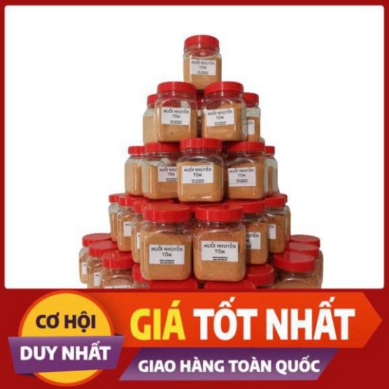 BDFD [Chính Gốc, Có Video] Muối Nhuyễn Siêu Cay Tôm Ngon - 100gram- Muối Tôm Tây Ninh Đậm Đà, Nguyên Vị, Chấm Được Nhiều