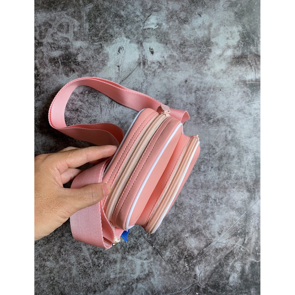 Túi Đeo Chéo Nữ Mini Vintage - Màu HỒNG CAM