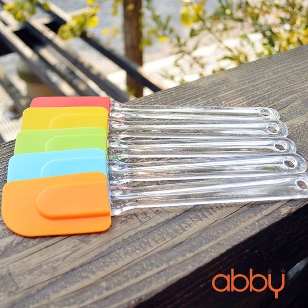Phới Trộn Bột Làm Bánh Silicon, Cây Vét Spatula , Cây Phết Kem Cao Cấp