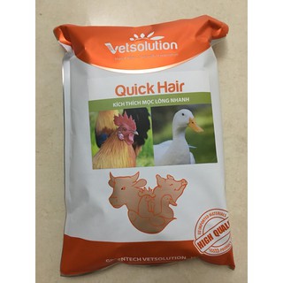 Kích thích mọc lông nhanh gà, vịt, ngan, chim cút Quick hair (1kg)