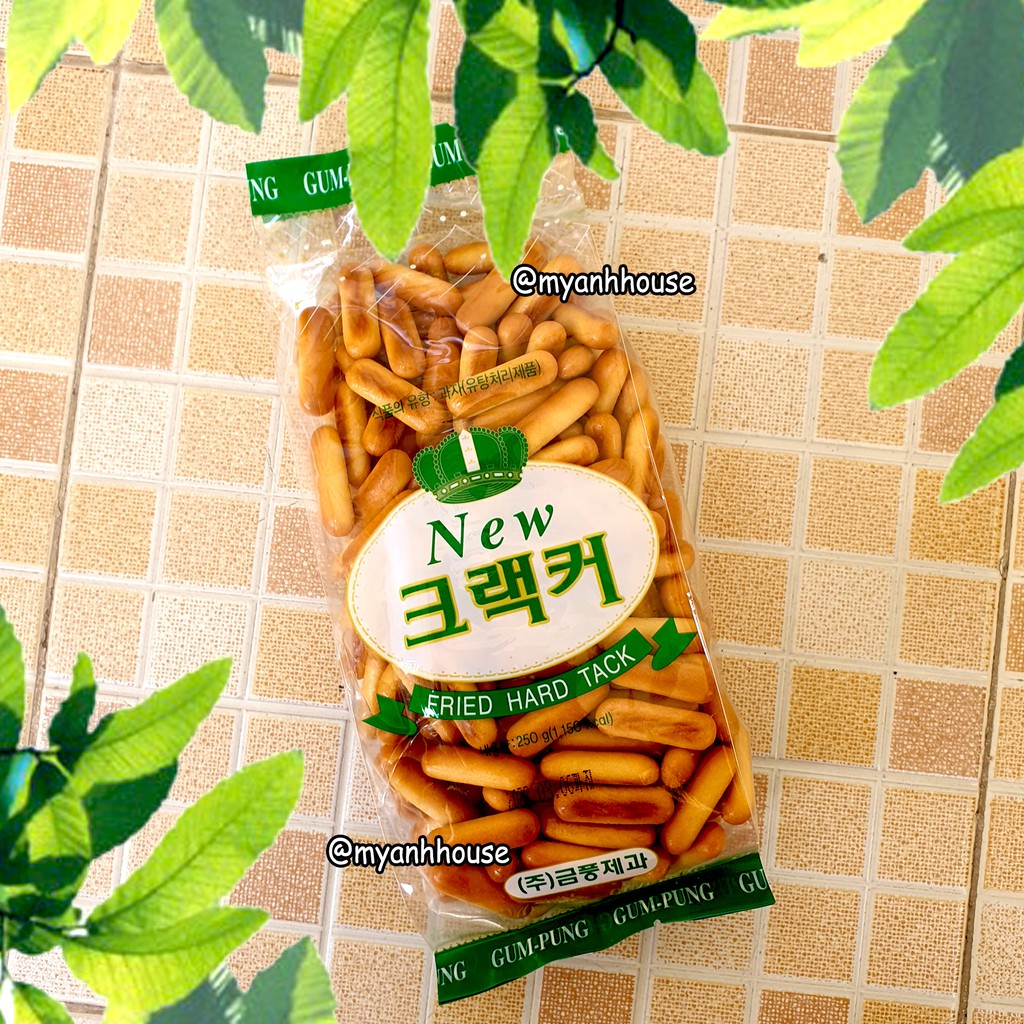 BÁNH QUY LÚA MẠCH NEW CRACKER 250GR DATE 14/2/2022