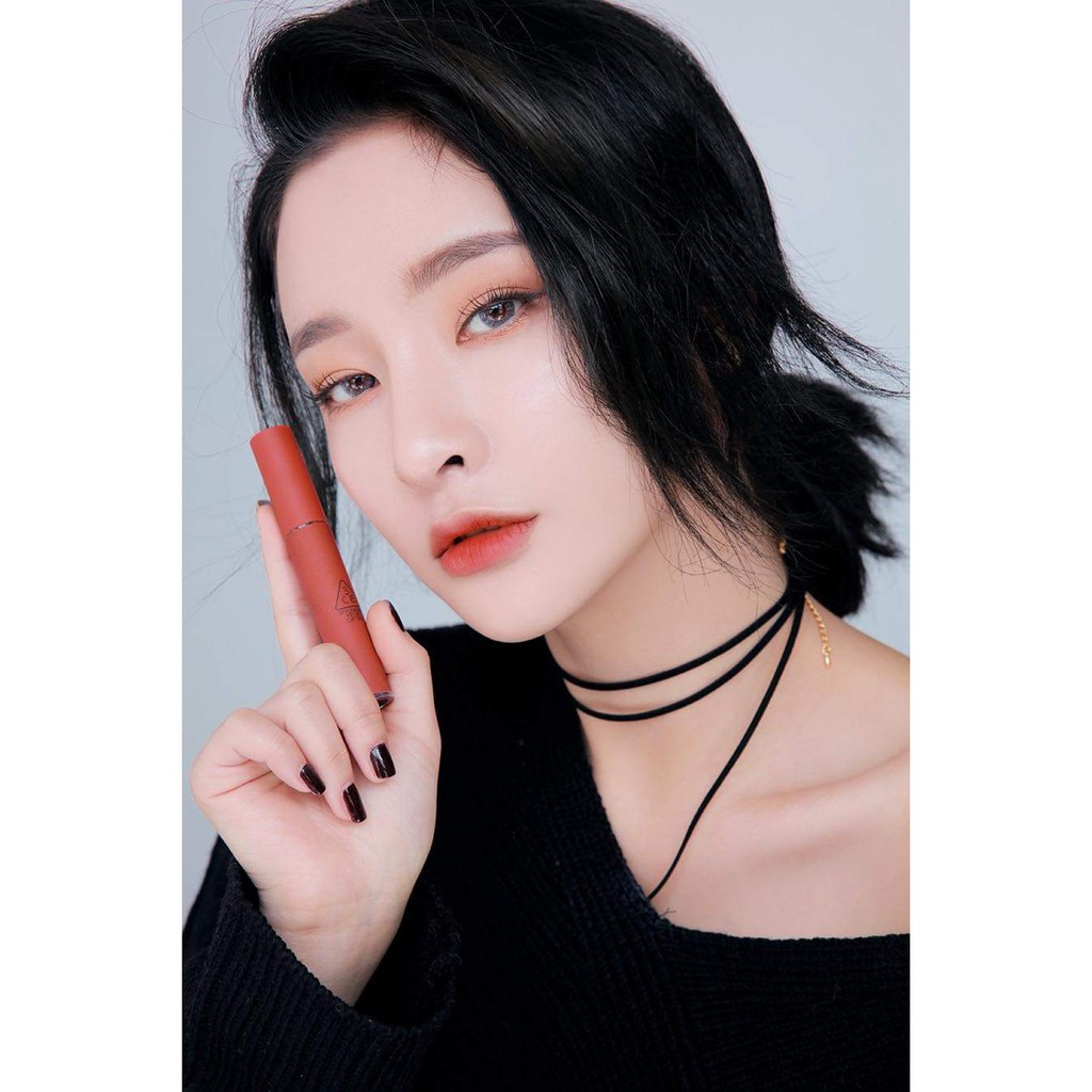 Son Kem 3CE Velvet Lip Tint Daffodil (Đỏ Đất)