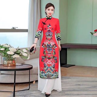 SET ÁO DÀI CÁCH TÂN SANG CHẢNH (HÀNG NHẬP)