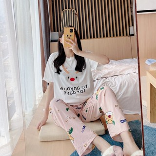 Đồ bộ nữ mặc nhà tuần lộc to anyone