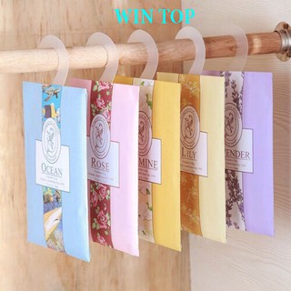 Túi Thơm Để Tủ Quần Áo Kèm Móc Treo, hương thơm dễ chịu TT01