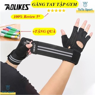 Găng tay thể thao tập gym Aolikes Cao Cấp A113