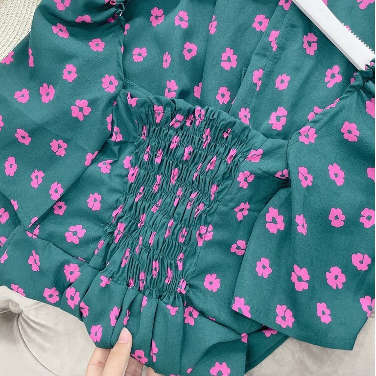 váy hoa nhí dáng dài cách điệu AH23 | BigBuy360 - bigbuy360.vn