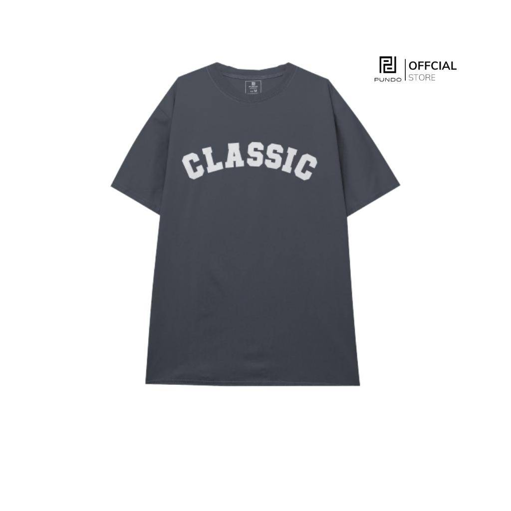 Áo thun PUNDO unisex tay lỡ áo phông ullzang size đến 95kg ATPD77