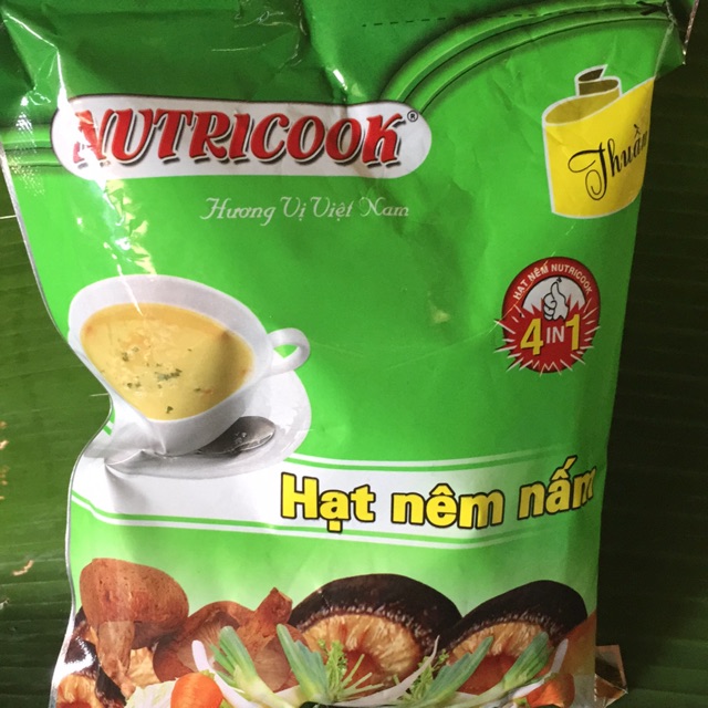 HẠT NÊM NẤM CHAY NUTRICOOK 400 gr