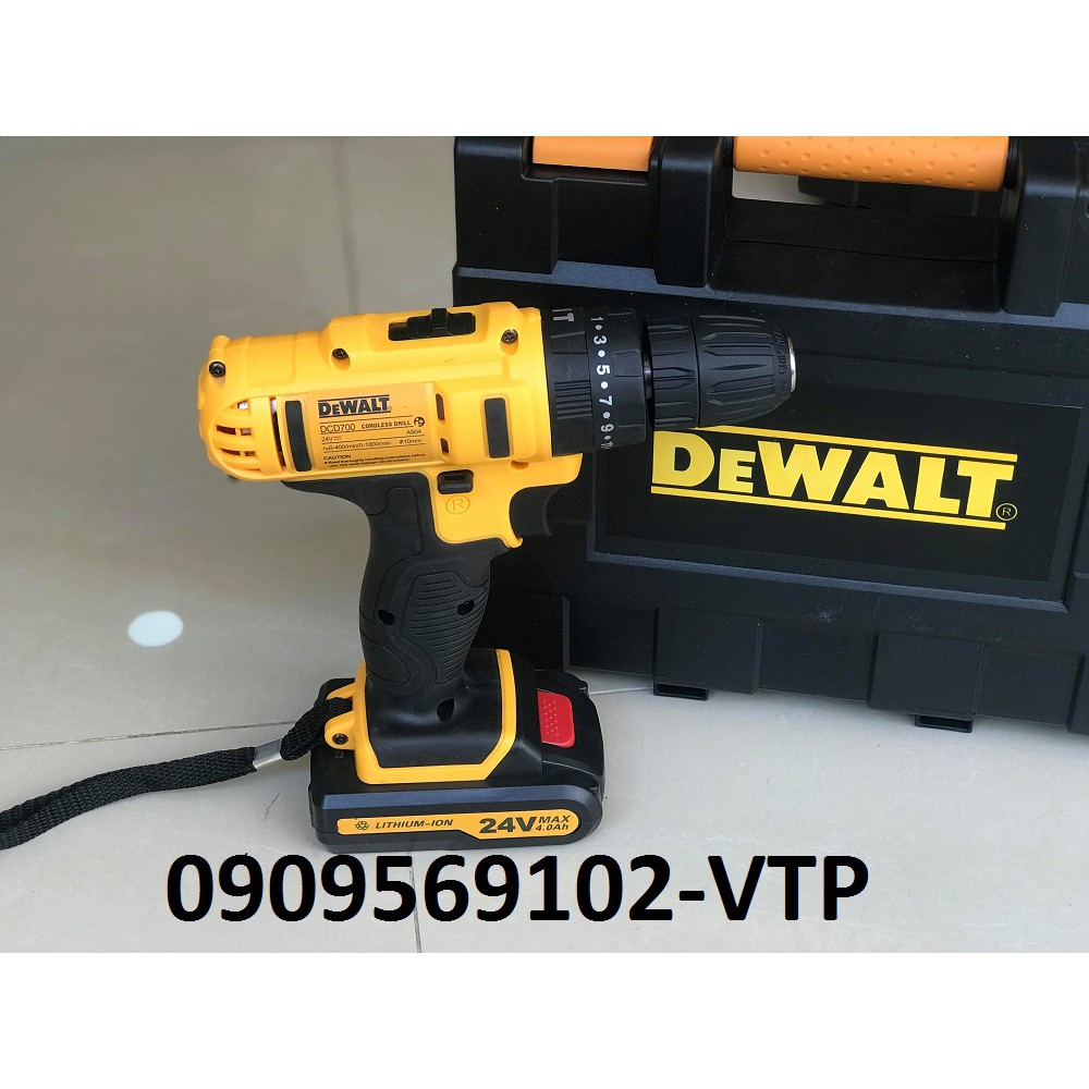 MÁY KHOAN PIN 3 CHẾ ĐỘ DEWALT 24V