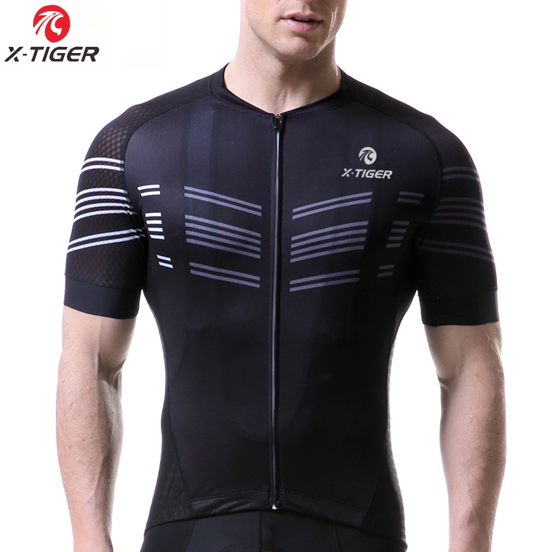 Áo thun X-TIGER Jersey thoáng khí để đi xe đạp leo núi thích hợp cho mùa hè
