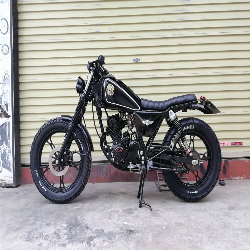 Dè chắn bùn gò thép độ mộc cafe racer tracker các dòng xe độ Win CD 67 CG125 SU GN125