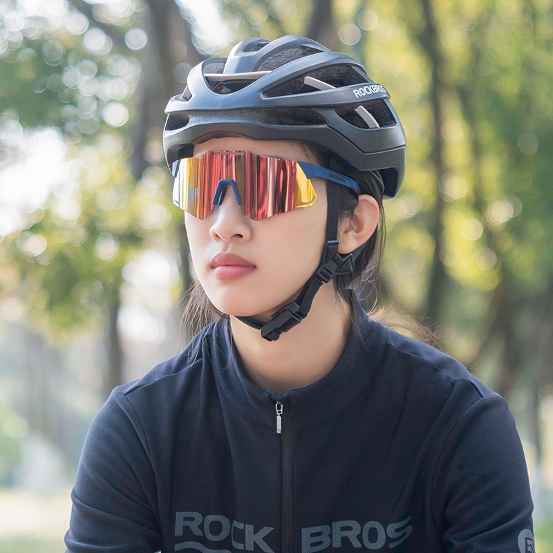 Rockbros Kính Mát Phân Cực Chống Tia Cực Tím Dùng Cho Các Hoạt Động Thể Thao Ngoài Trời