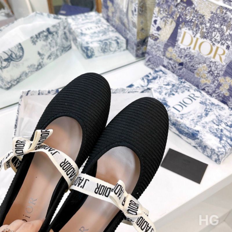 H Giày Bệt Da Gân Mềm Êm Quai Nơ Trắng Fullbox Bill Túi Hãng Cao Cấp