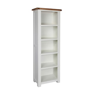 kệ sách gỗ màu trắng phòng ngủ phòng khách D60cm