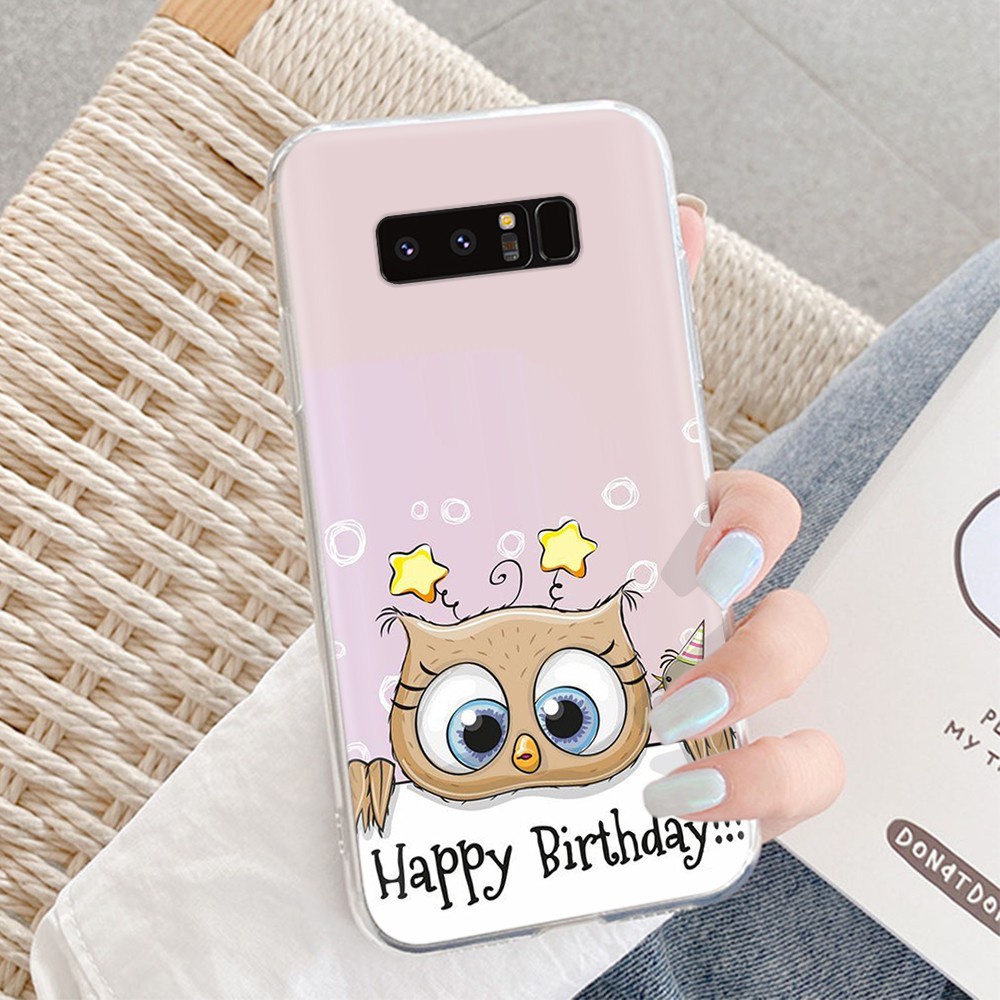 Ốp Điện Thoại Dẻo Trong Suốt Họa Tiết Cú Mèo Dễ Thương Cho Motorola Moto E6 E5 E4 Play E7 Plus E6S 2020 Vm69